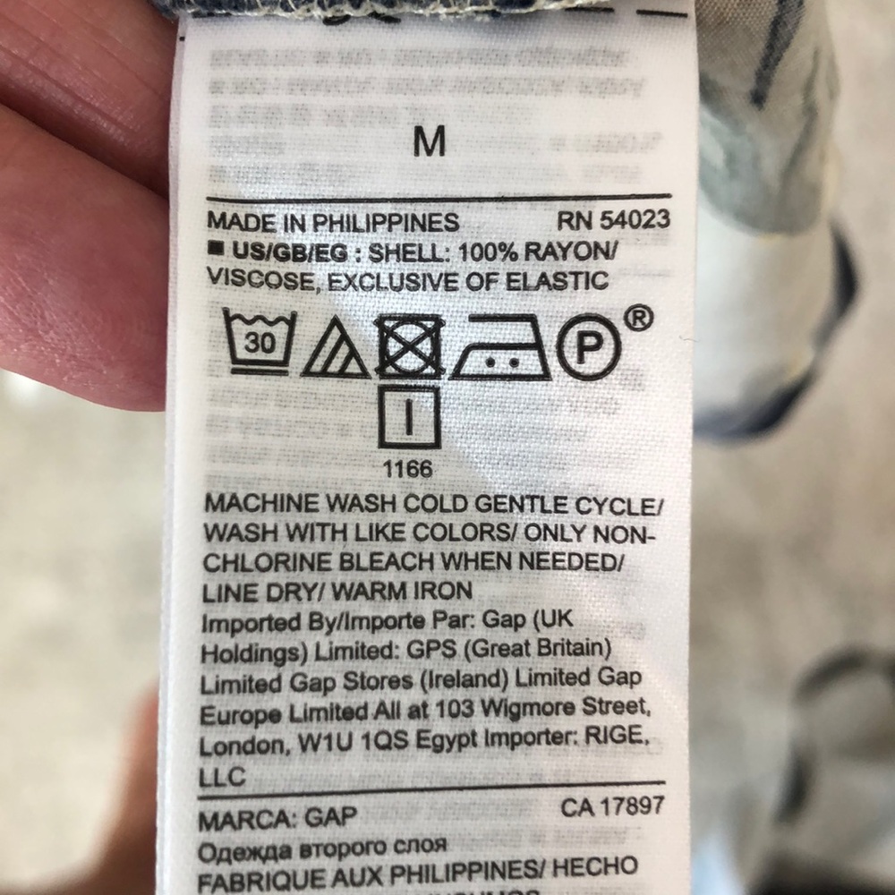 GAP Navy Floral Dress - Picture 5 of 6